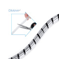 DEEM Non-toxic spiral cable wrapping tube for desktop cable organizer